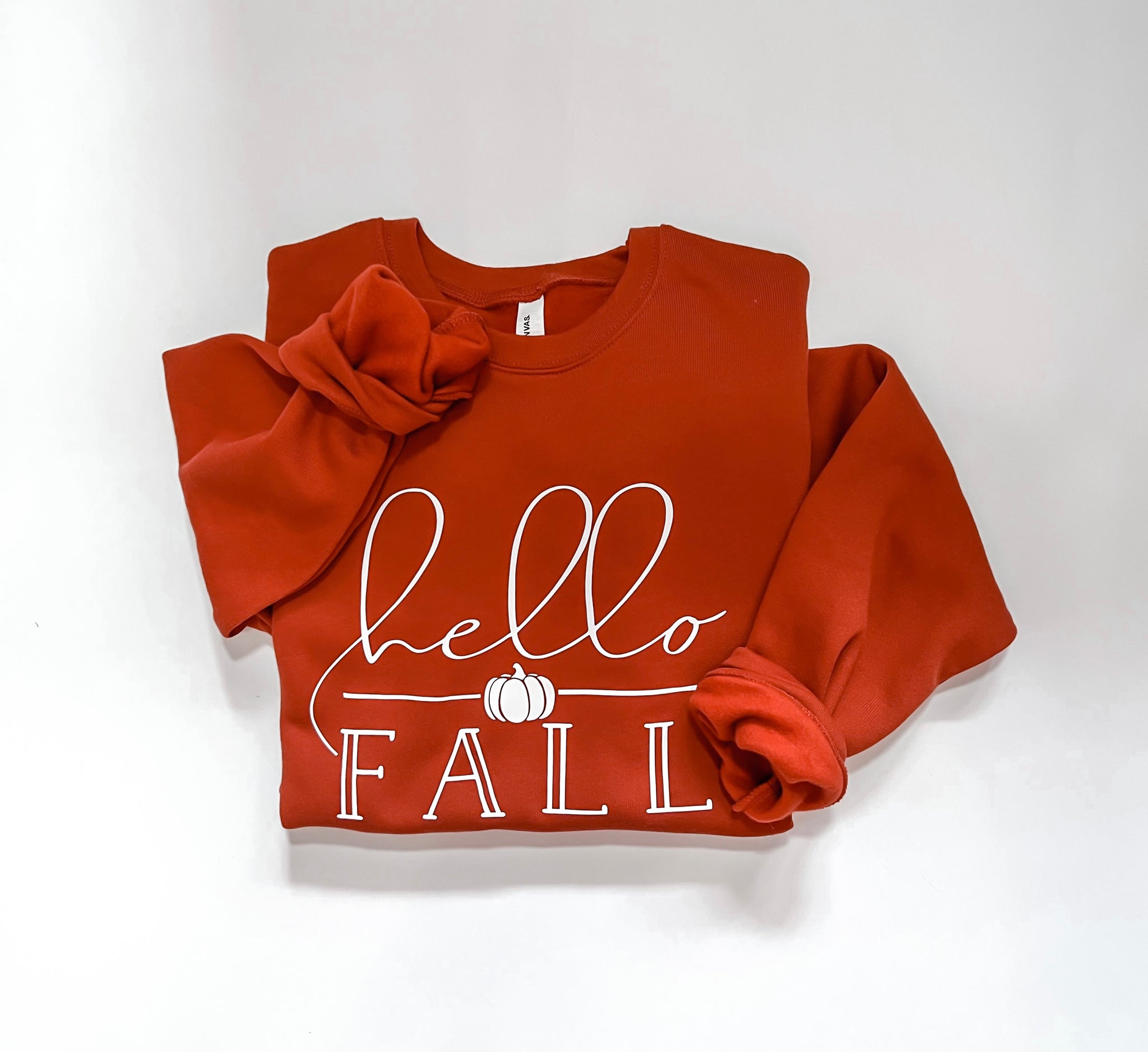 hello fall sweatshirt